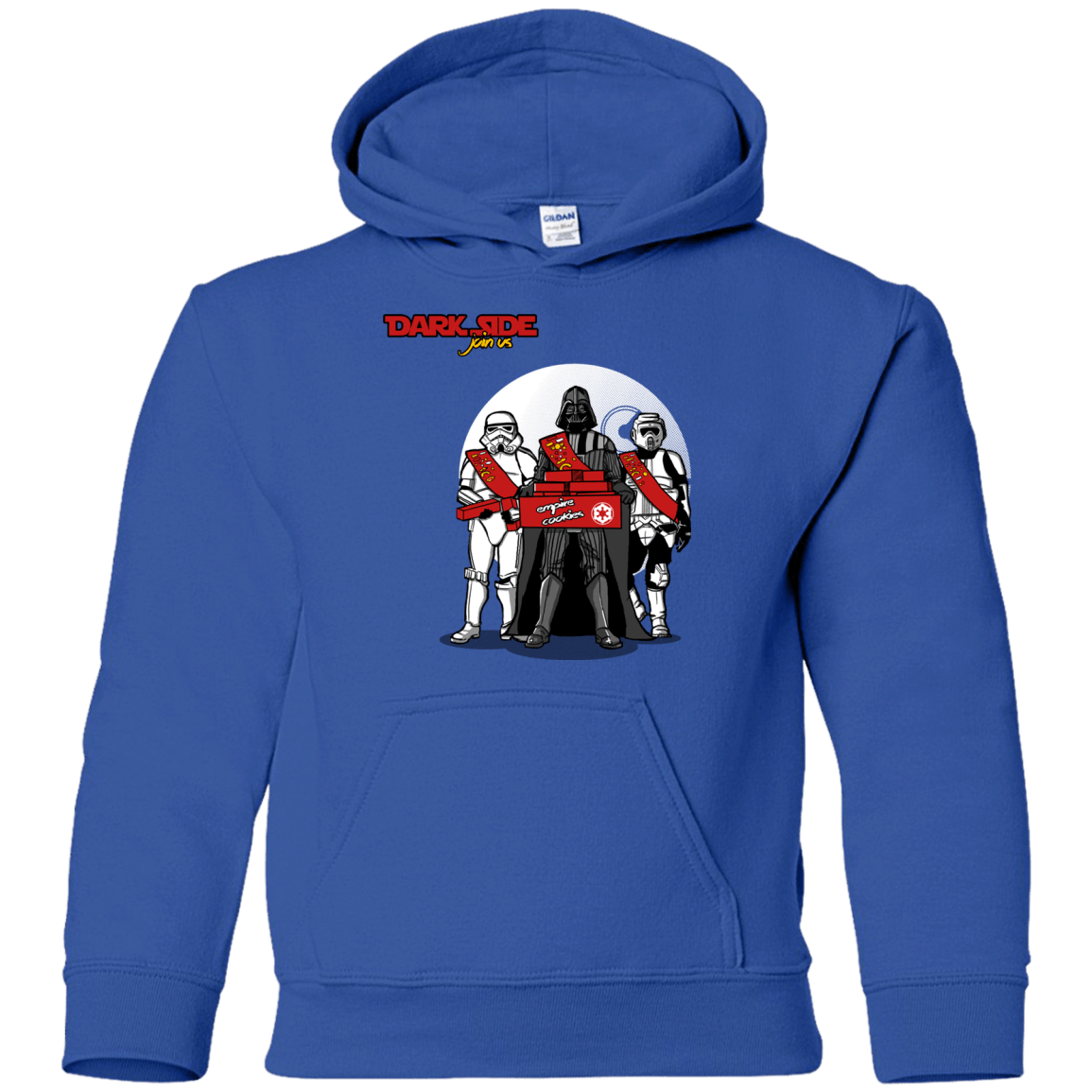 Sweatshirts Royal / YS Join The Dark Side Youth Hoodie
