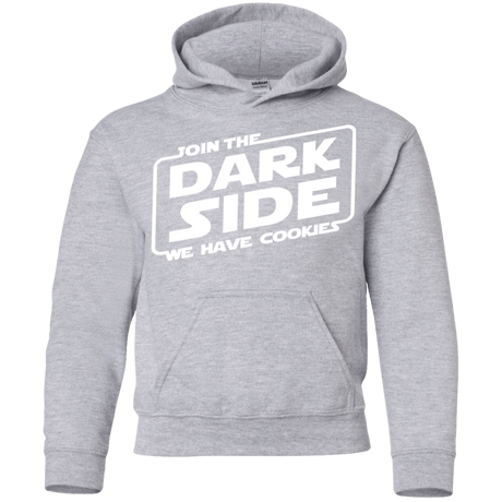 Sweatshirts Sport Grey / YS Join The Dark Side Youth Hoodie