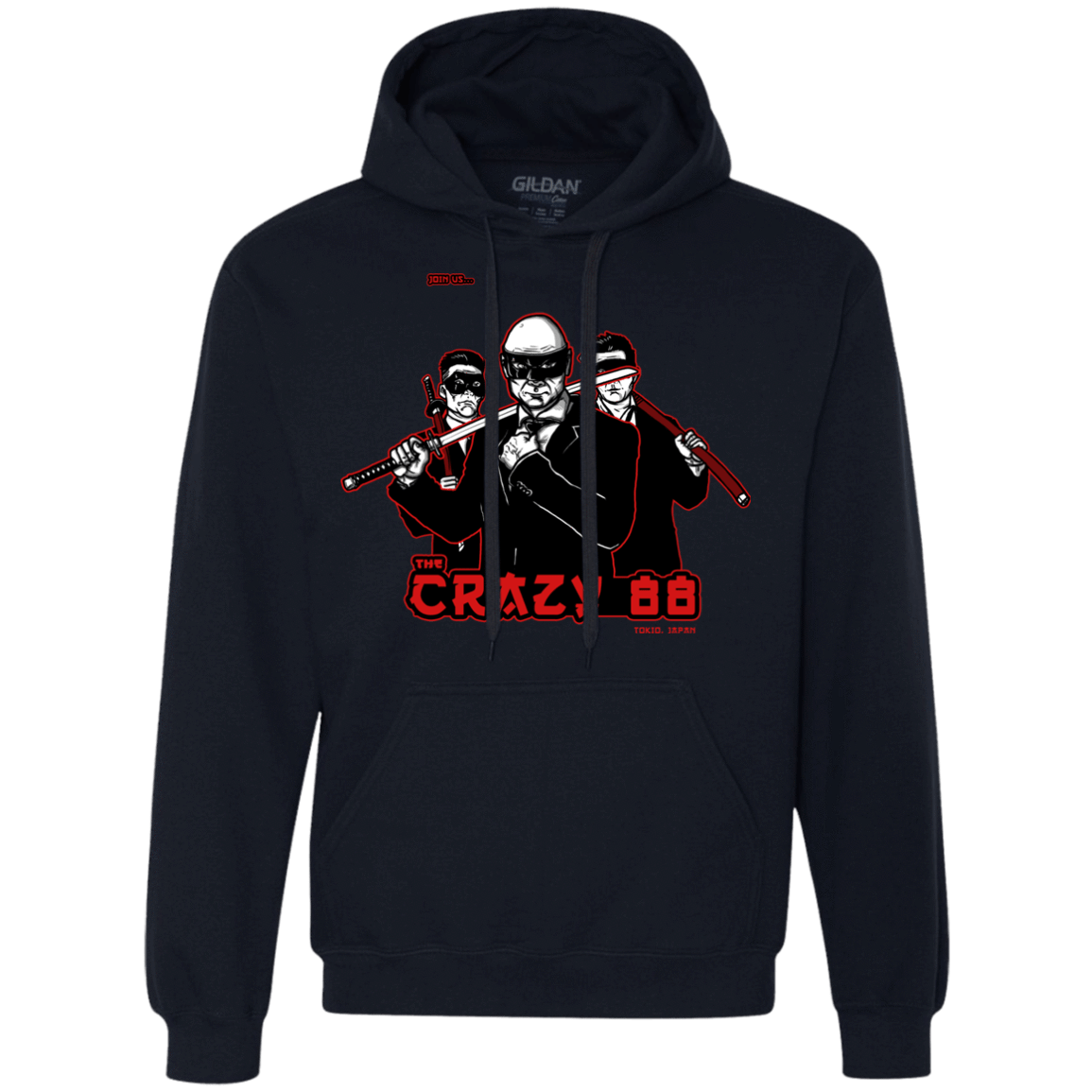 Sweatshirts Navy / S Join The Gang Premium Fleece Hoodie