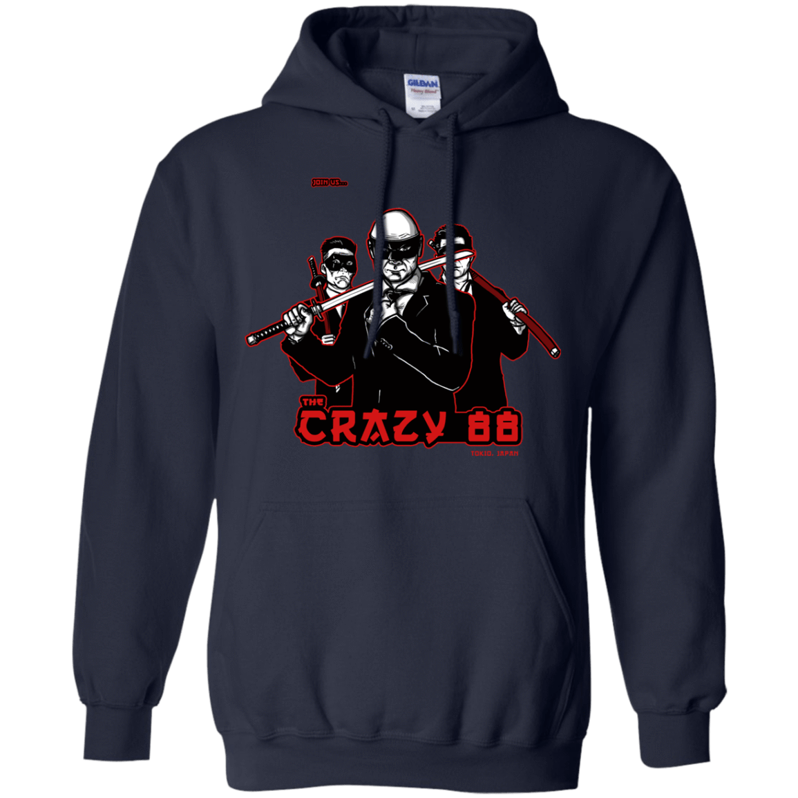 Sweatshirts Navy / S Join The Gang Pullover Hoodie
