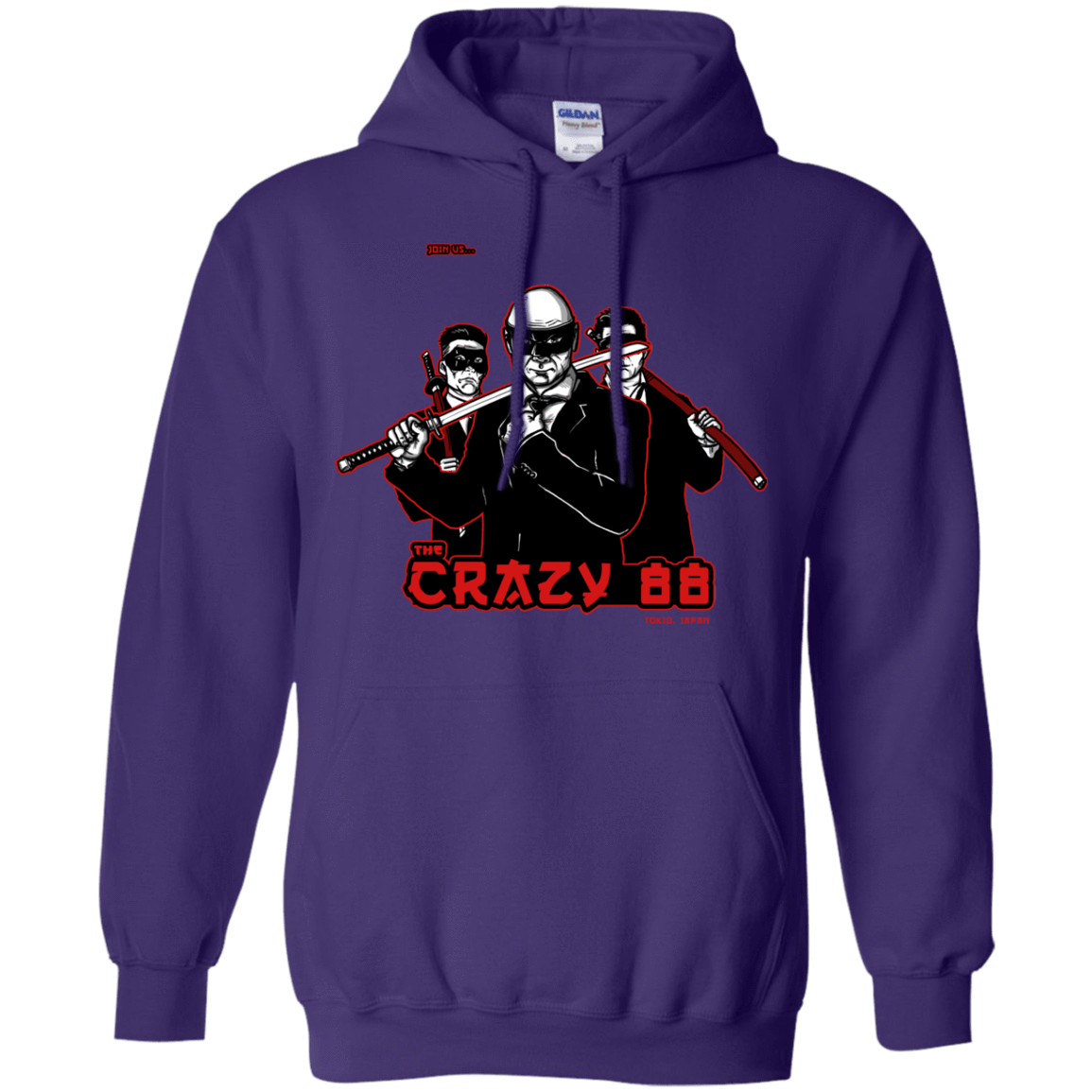Sweatshirts Purple / S Join The Gang Pullover Hoodie