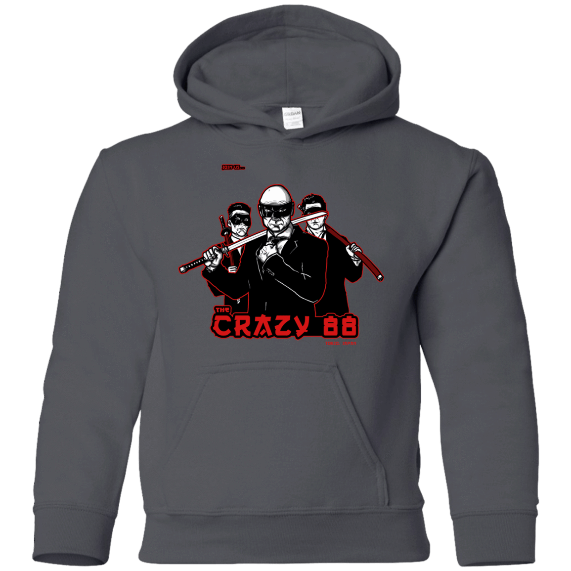 Sweatshirts Charcoal / YS Join The Gang Youth Hoodie