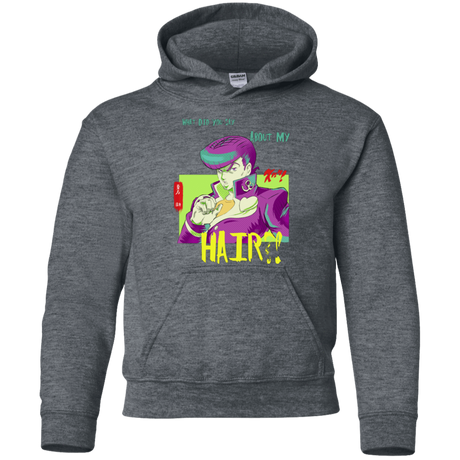 Sweatshirts Dark Heather / YS Jojo Josuke Bizarre Adventure Youth Hoodie