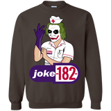 Sweatshirts Dark Chocolate / Small Joke182 Crewneck Sweatshirt