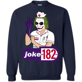 Sweatshirts Navy / Small Joke182 Crewneck Sweatshirt
