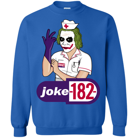Sweatshirts Royal / Small Joke182 Crewneck Sweatshirt