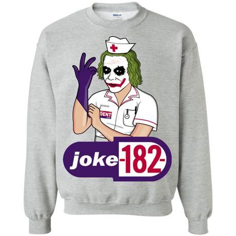Sweatshirts Sport Grey / Small Joke182 Crewneck Sweatshirt