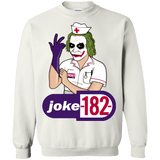 Sweatshirts White / Small Joke182 Crewneck Sweatshirt