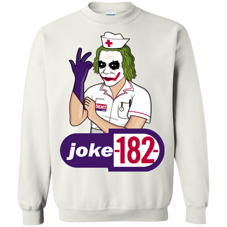 Sweatshirts White / Small Joke182 Crewneck Sweatshirt