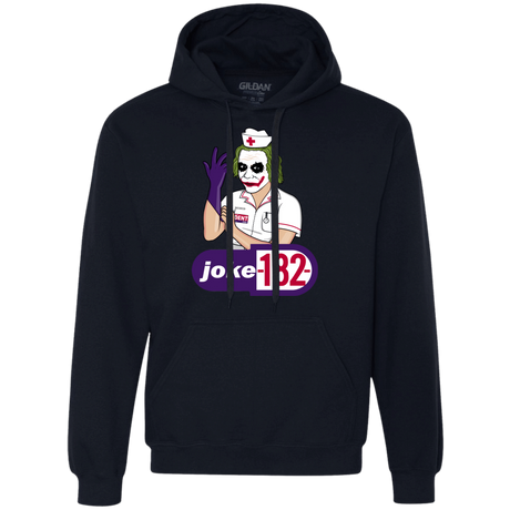 Sweatshirts Navy / Small Joke182 Premium Fleece Hoodie