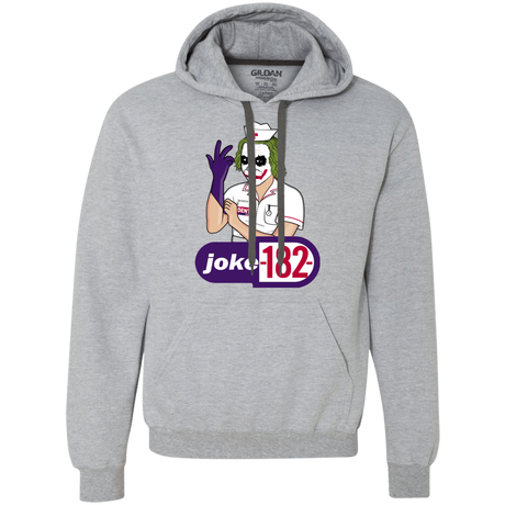 Sweatshirts Sport Grey / Small Joke182 Premium Fleece Hoodie