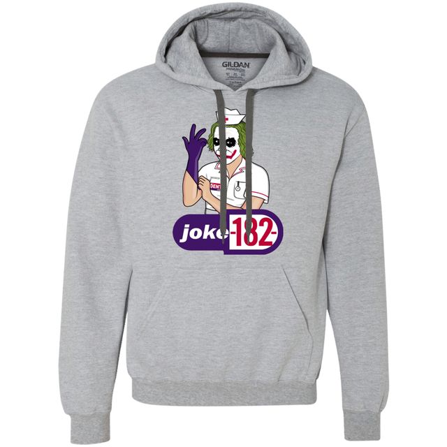 Sweatshirts Sport Grey / Small Joke182 Premium Fleece Hoodie