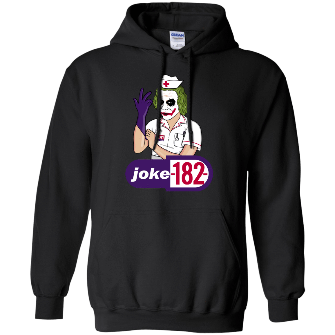 Sweatshirts Black / Small Joke182 Pullover Hoodie