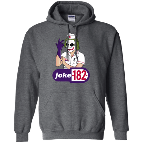 Sweatshirts Dark Heather / Small Joke182 Pullover Hoodie