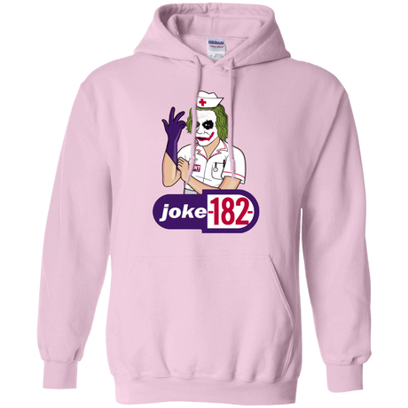 Sweatshirts Light Pink / Small Joke182 Pullover Hoodie