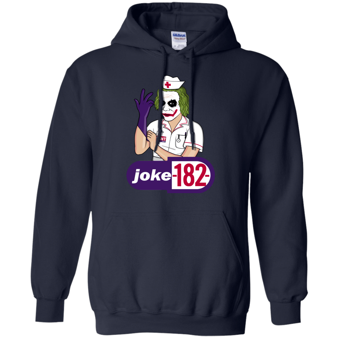 Sweatshirts Navy / Small Joke182 Pullover Hoodie