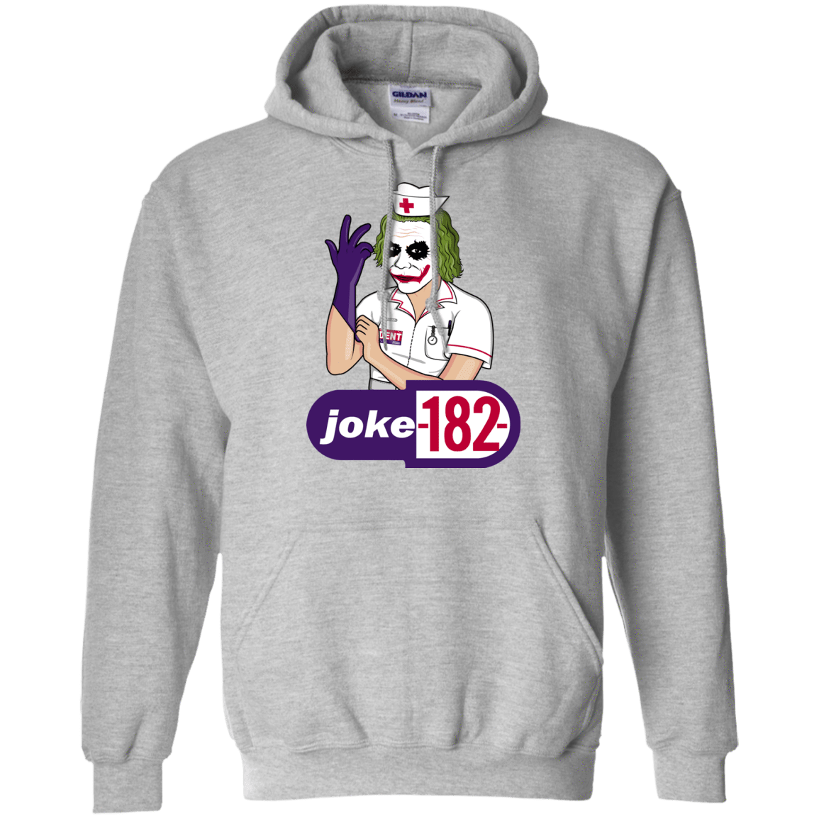 Sweatshirts Sport Grey / Small Joke182 Pullover Hoodie