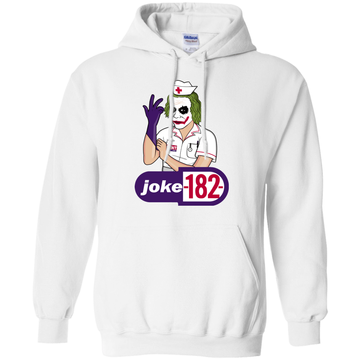 Sweatshirts White / Small Joke182 Pullover Hoodie