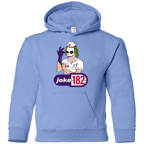 Sweatshirts Carolina Blue / YS Joke182 Youth Hoodie