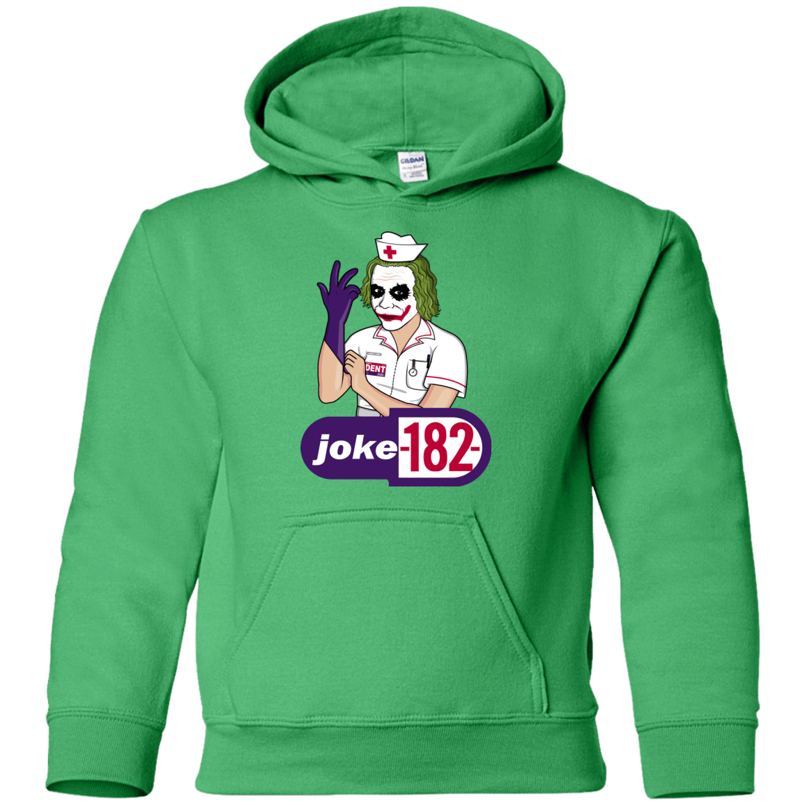 Sweatshirts Irish Green / YS Joke182 Youth Hoodie