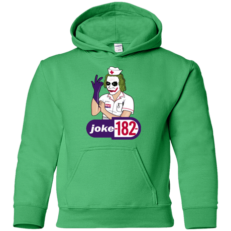 Sweatshirts Irish Green / YS Joke182 Youth Hoodie