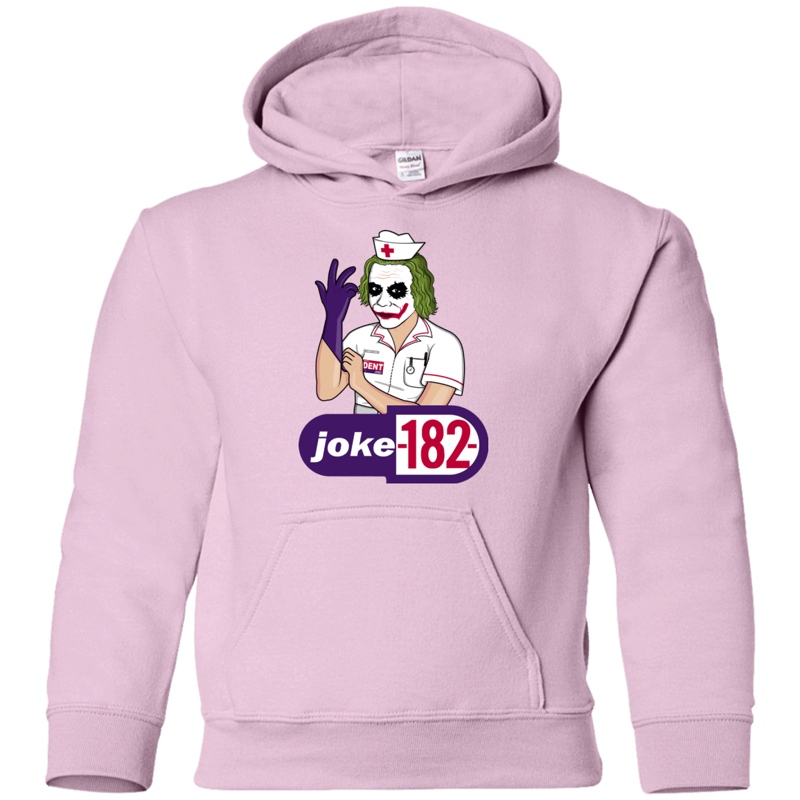 Sweatshirts Light Pink / YS Joke182 Youth Hoodie