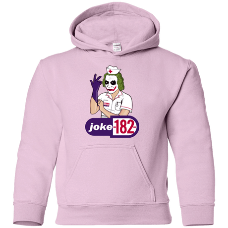 Sweatshirts Light Pink / YS Joke182 Youth Hoodie