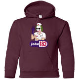 Sweatshirts Maroon / YS Joke182 Youth Hoodie