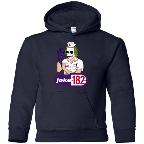Sweatshirts Navy / YS Joke182 Youth Hoodie