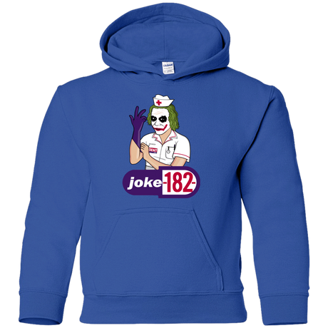 Sweatshirts Royal / YS Joke182 Youth Hoodie