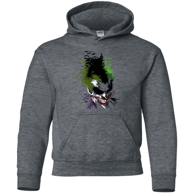 Sweatshirts Dark Heather / YS Joker 2 Youth Hoodie