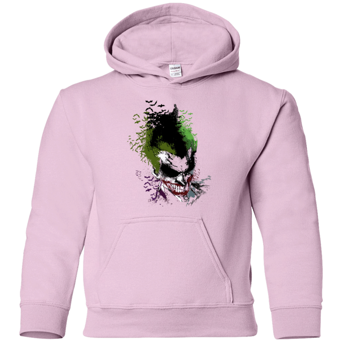 Sweatshirts Light Pink / YS Joker 2 Youth Hoodie
