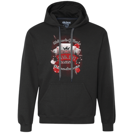 Sweatshirts Black / Small JOKER CASINO Premium Fleece Hoodie