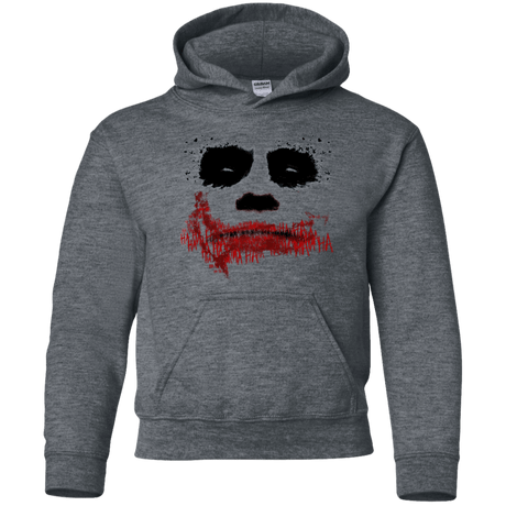 Sweatshirts Dark Heather / YS Joker Youth Hoodie