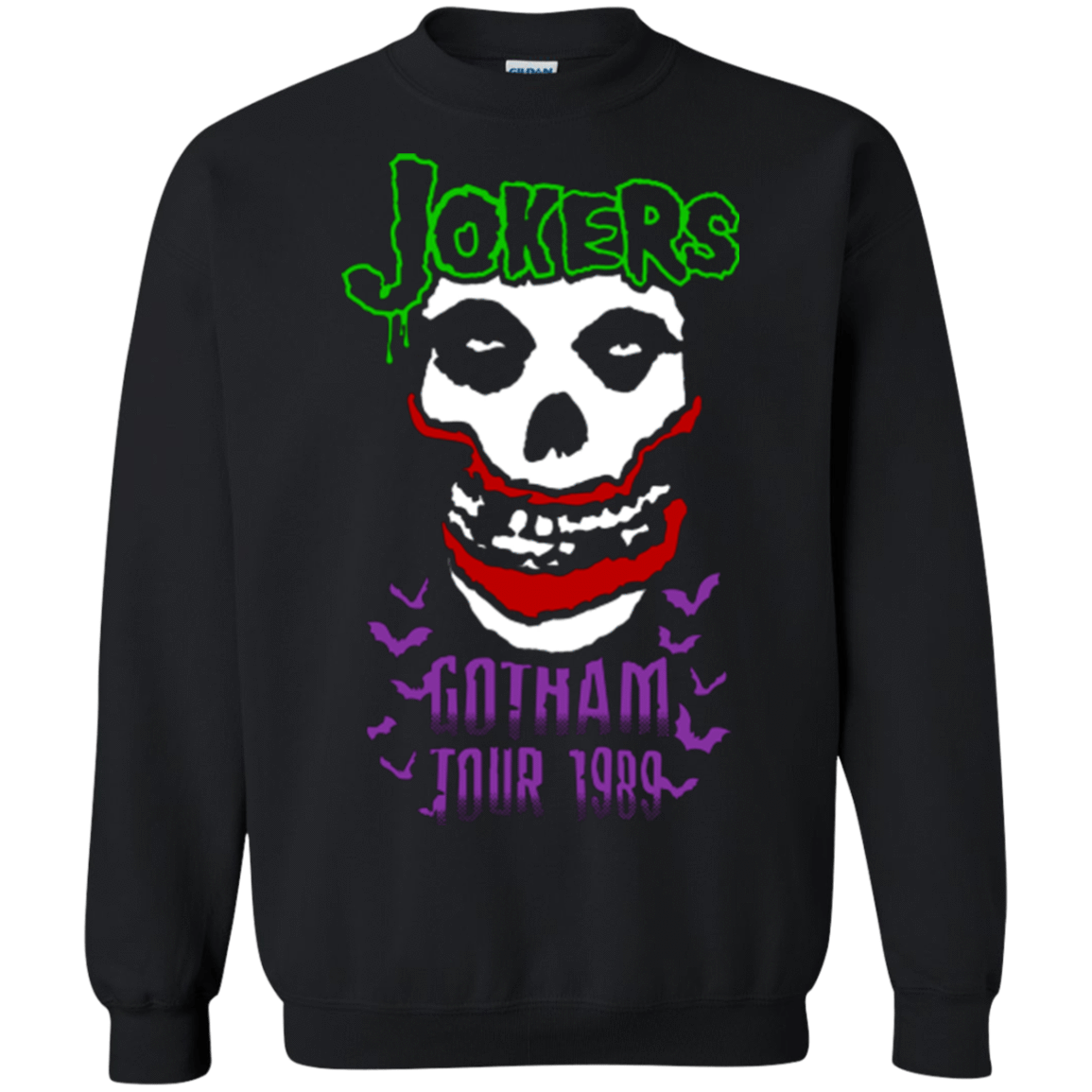 Sweatshirts Black / Small Jokers 1989 Crewneck Sweatshirt