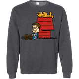 Sweatshirts Dark Heather / S Jon Brown Crewneck Sweatshirt