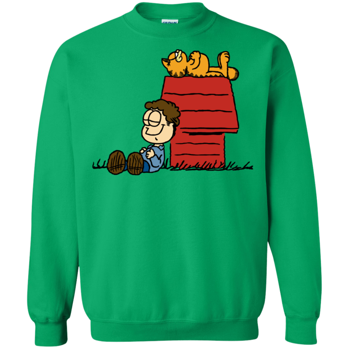 Sweatshirts Irish Green / S Jon Brown Crewneck Sweatshirt