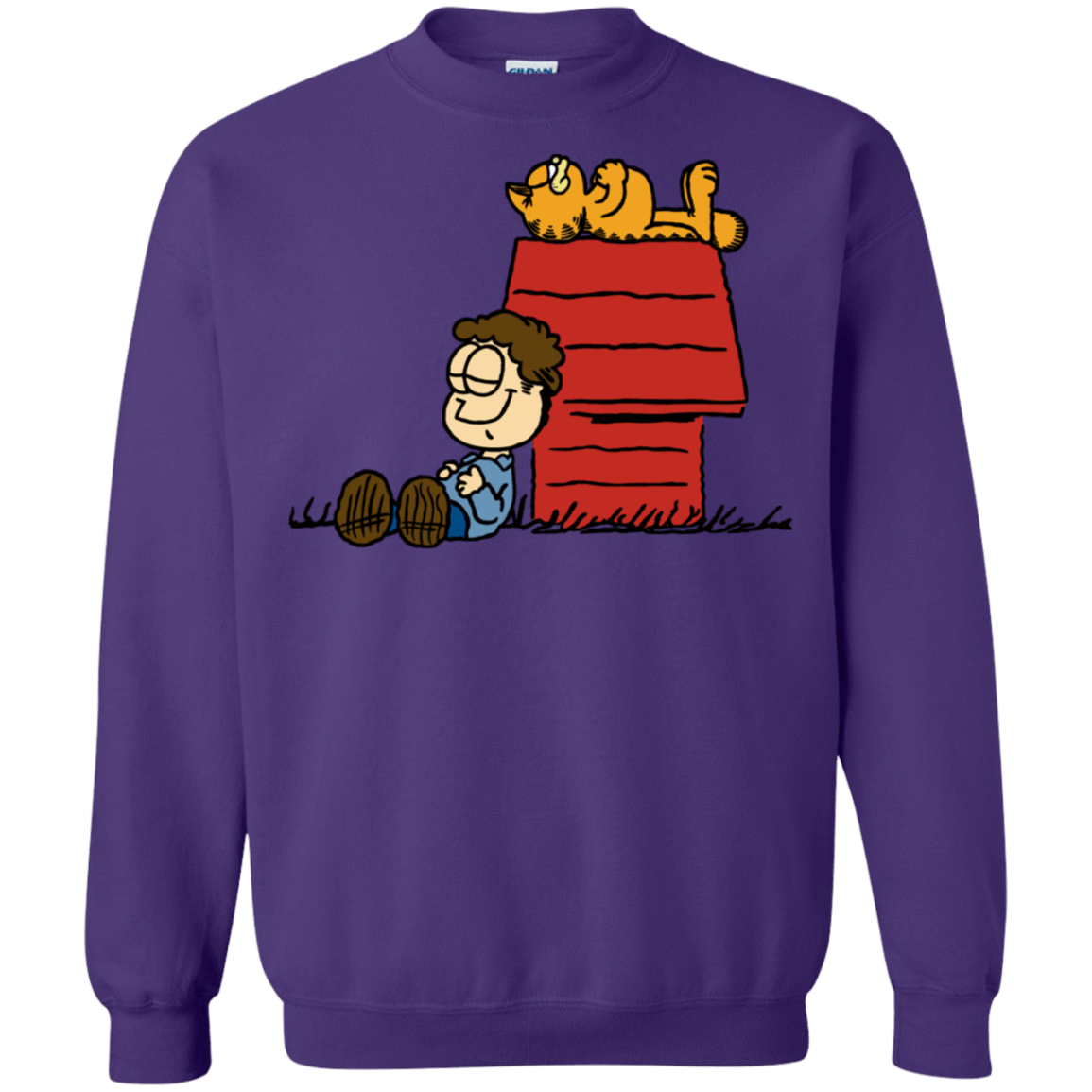 Sweatshirts Purple / S Jon Brown Crewneck Sweatshirt