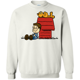 Sweatshirts White / S Jon Brown Crewneck Sweatshirt