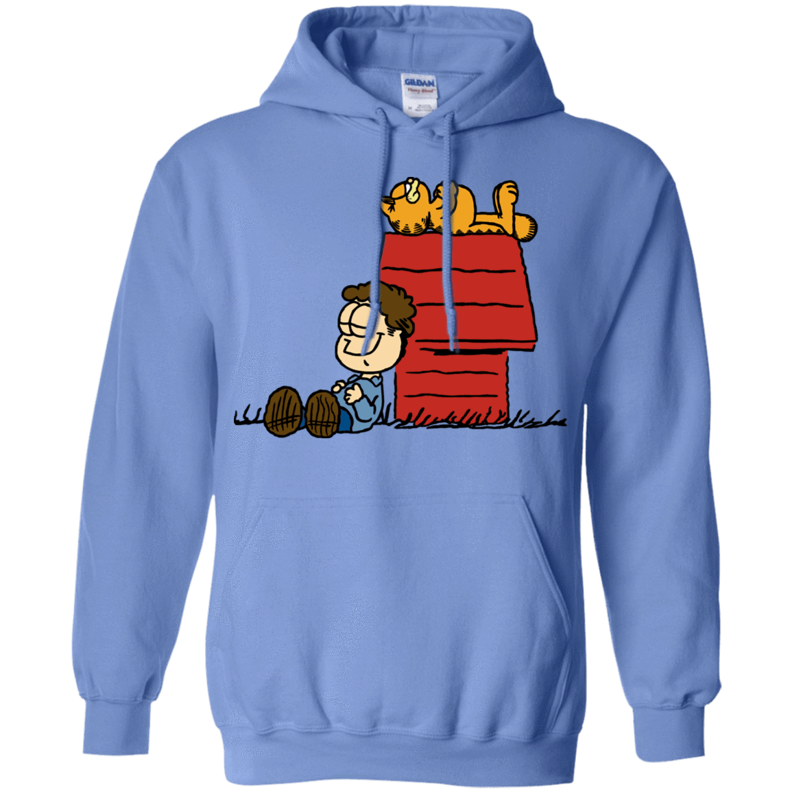 Sweatshirts Carolina Blue / S Jon Brown Pullover Hoodie