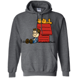 Sweatshirts Dark Heather / S Jon Brown Pullover Hoodie