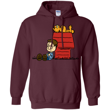 Sweatshirts Maroon / S Jon Brown Pullover Hoodie