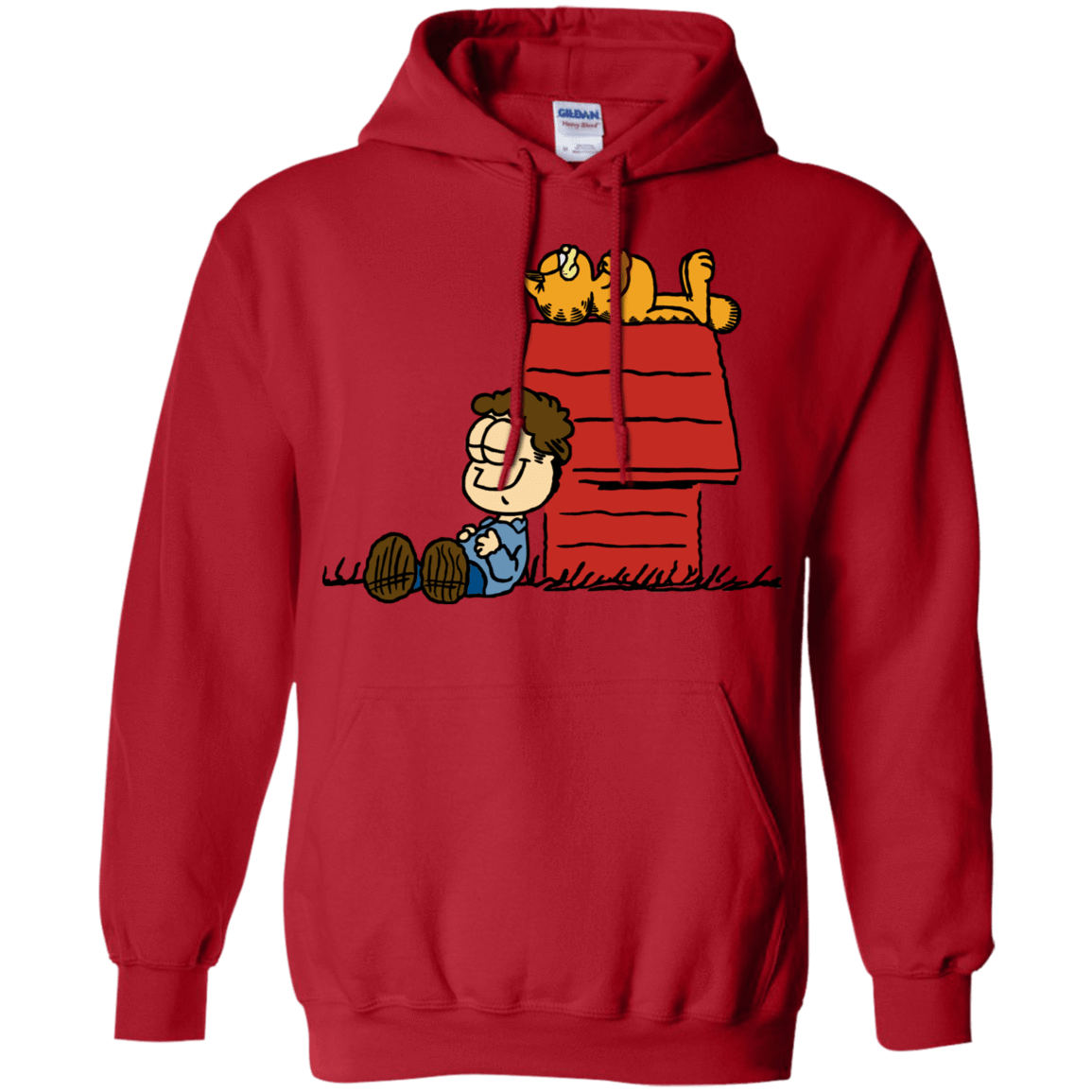 Sweatshirts Red / S Jon Brown Pullover Hoodie