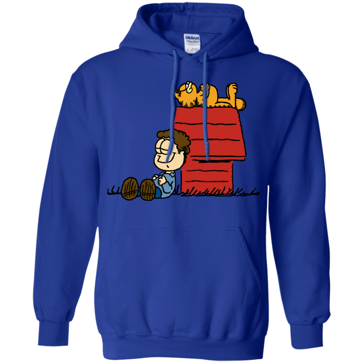 Sweatshirts Royal / S Jon Brown Pullover Hoodie