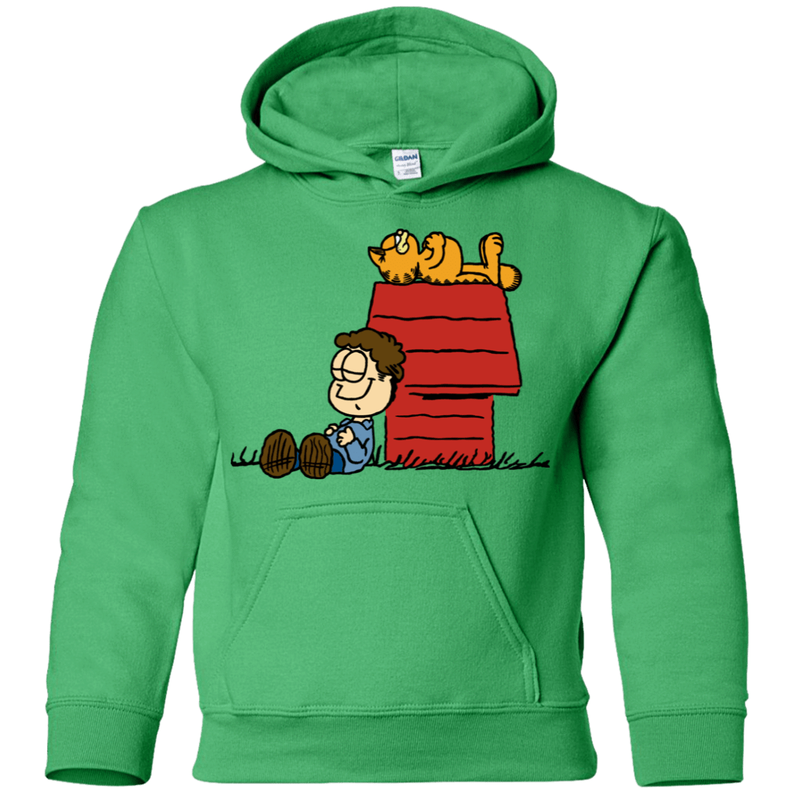 Sweatshirts Irish Green / YS Jon Brown Youth Hoodie