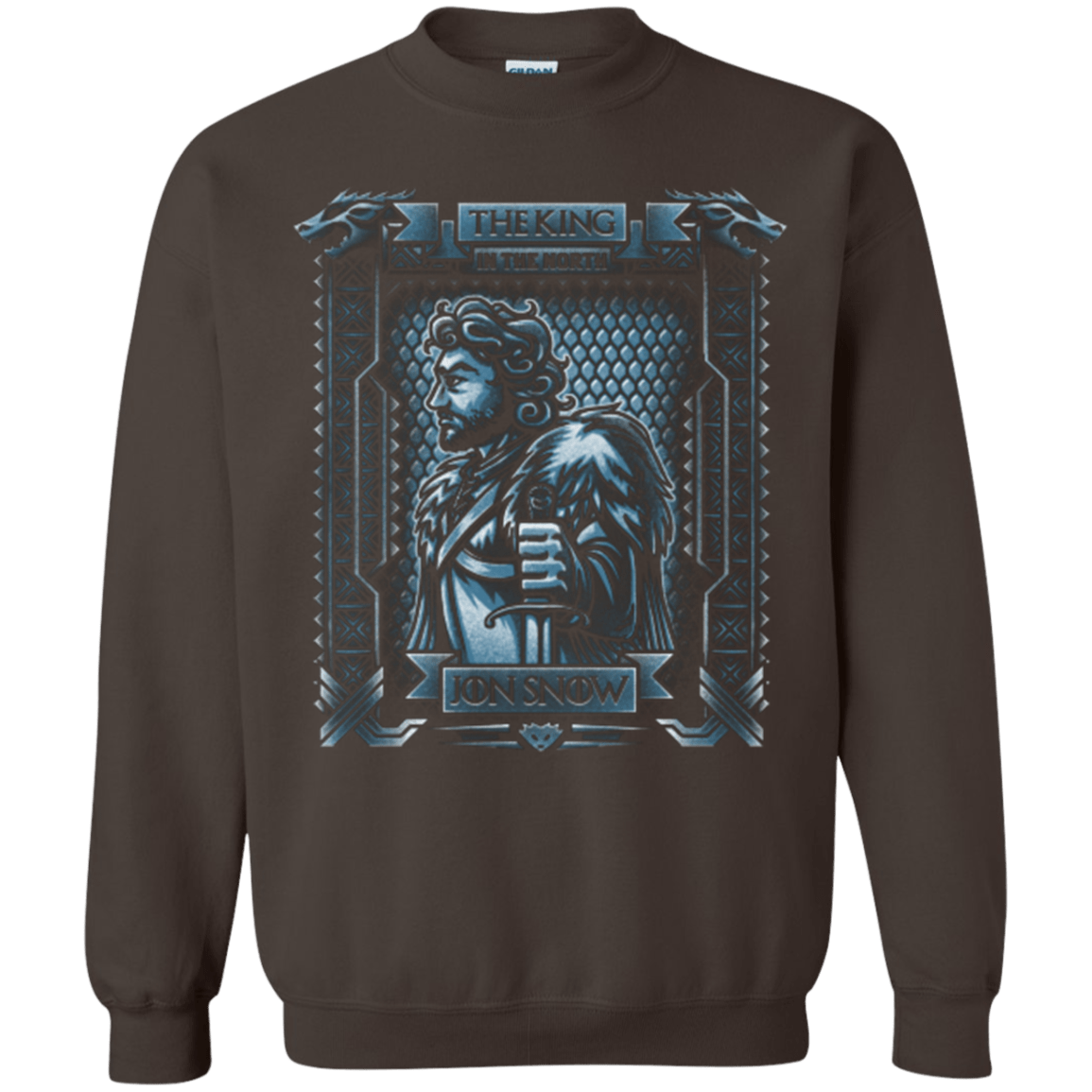 Jon Snow King in the North Crewneck Sweatshirt