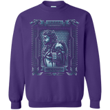 Sweatshirts Purple / Small Jon Snow King in the North Crewneck Sweatshirt