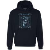 Sweatshirts Navy / Small Jon Snow King in the North Premium Fleece Hoodie