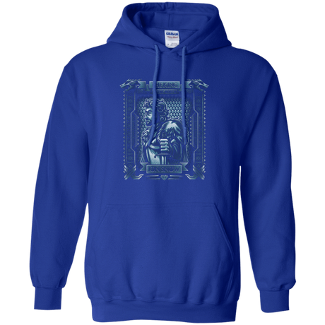 Sweatshirts Royal / Small Jon Snow King in the North Pullover Hoodie