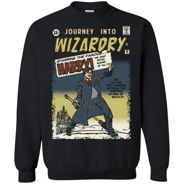 Sweatshirts Black / Small Journey into Wizardry Crewneck Sweatshirt